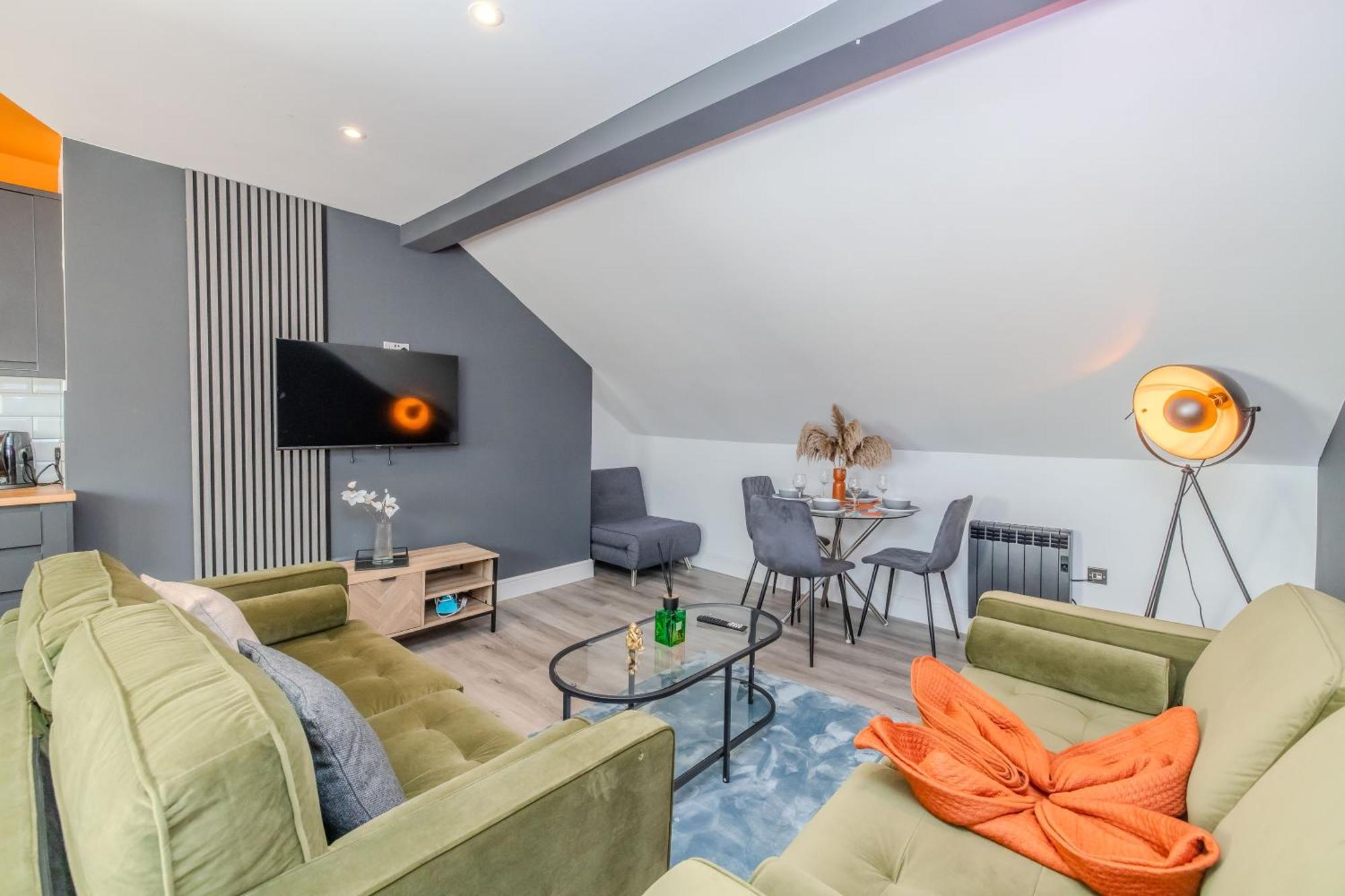 Luxe City Living L 2-Bedroom Flat With Free Parking 브라이턴 외부 사진