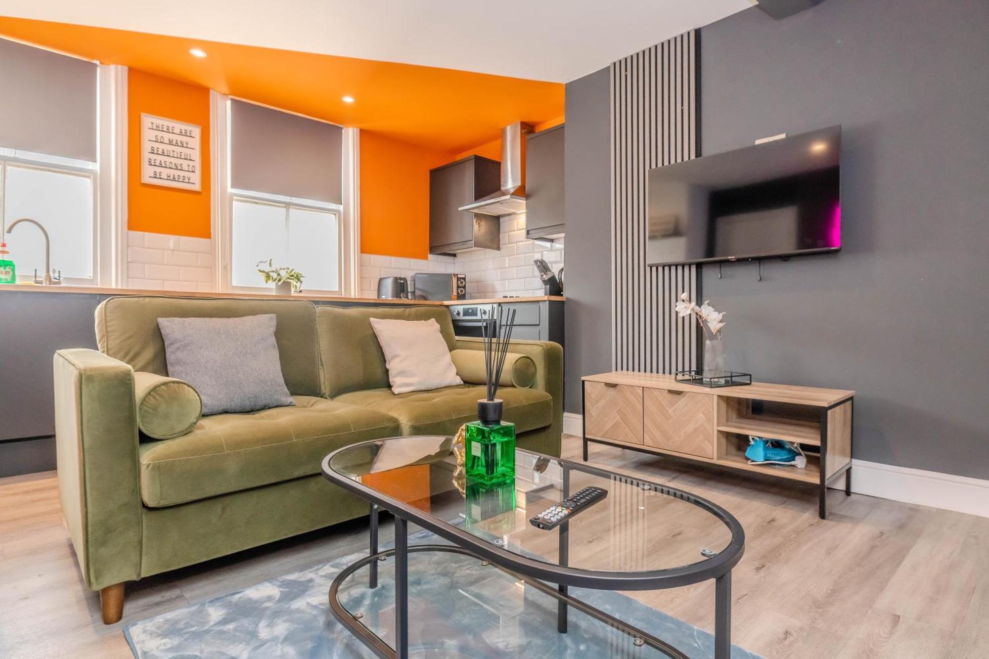 Luxe City Living L 2-Bedroom Flat With Free Parking 브라이턴 외부 사진