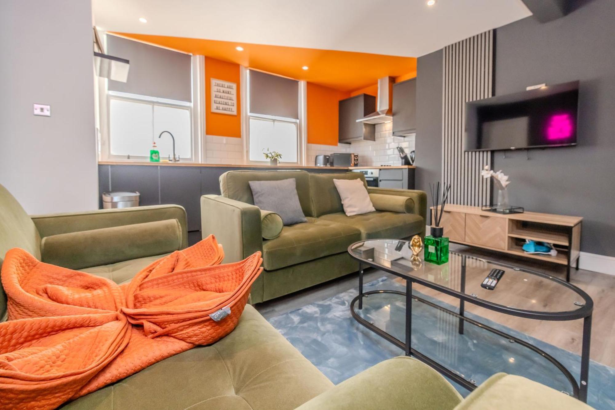 Luxe City Living L 2-Bedroom Flat With Free Parking 브라이턴 외부 사진